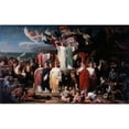 thumbnail image 3 of Adolphe Yvon 24x16 Black Modern Framed Museum Art Print Titled - Genius of America (1858), 3 of 5
