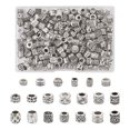 thumbnail image 4 of GKNET 200pcs Antique Silver European Large Hole Beads Alloy Column Loose Spacer, 4 of 7