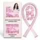thumbnail image 1 of Juego de rulos para el cabello sin calor y coleteros de satén - Rizador de cabello sin calor rosa claro, diadema para rizar, coleteros para el cabello y diadema con varilla para rizar sin calor, prod, 1 of 5