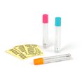 thumbnail image 2 of Dritz Needle Storage Tubes for Up To 2-1/4" Needles, 3 Tubes & 33 Labels, Orange, Pink & Blue, 2 of 5