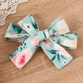 thumbnail image 5 of CAIXIA Toddler Girls Clothes Easter Bunny Newborn Baby Girl Easter Outfit New Chick In Town Ribbed Romper Chicks Bow Flare Pants Headband Clothes Set, 5 of 8