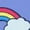 Heather Columbia Blue, variant on Genesis 9:13 Rainbow Unisex Biblical t-shirt (Heather Prism Dusty Blue, L)