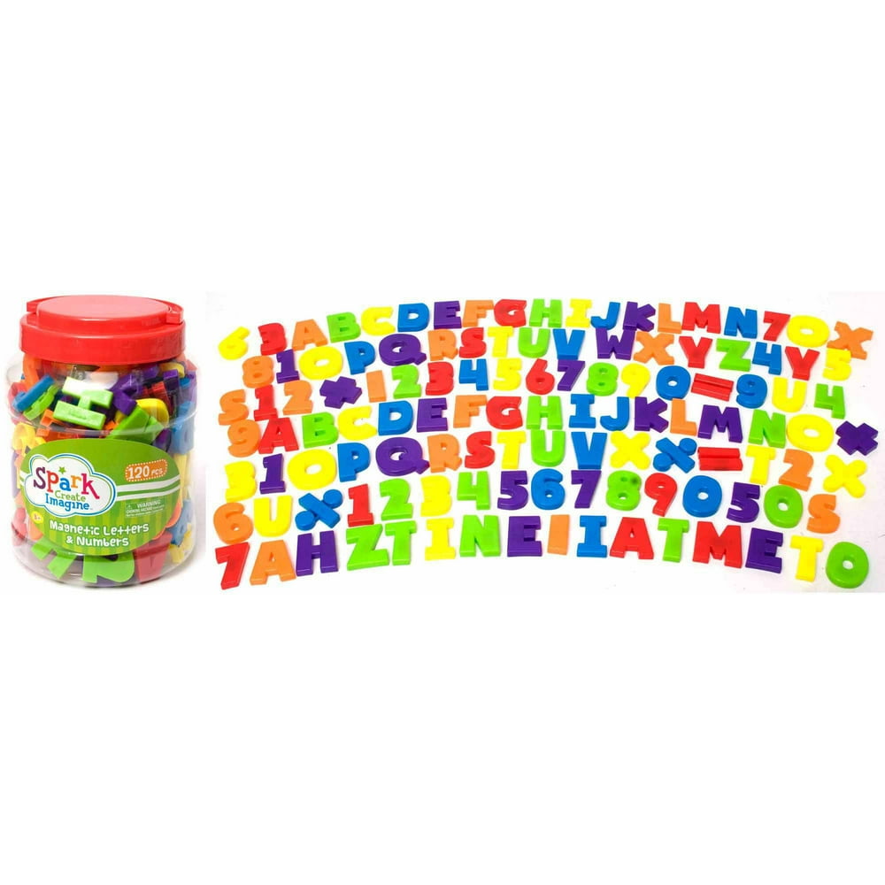 120Piece Letters and Numbers Set