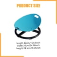 thumbnail image 5 of Silla giratoria infantil, asiento giratorio, estable, práctica, para interior y exterior. Azul, 5 of 5