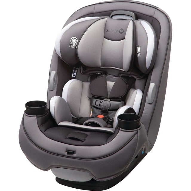 Asiento convertible todo en uno Safety 1st Grow and Go, asiento para automóvil orientado hacia atrás de 5 a 40 libras, asiento para automóvil orientado hacia adelante de 30 a 65 libras, asiento elevad