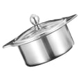 thumbnail image 1 of Minkissy 1Set Divided Pot For Cooking 9.63X7.86X3.54in For Catering Business, 1 of 8