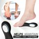 thumbnail image 5 of par de plantillas ortopédicas para pie plano, inserciones de zapatos TPR, plantillas de soporte para arco para fascitis Plantar, tipo O, corrección de valgo de pie y pierna, inserto de zapato, 5 of 8