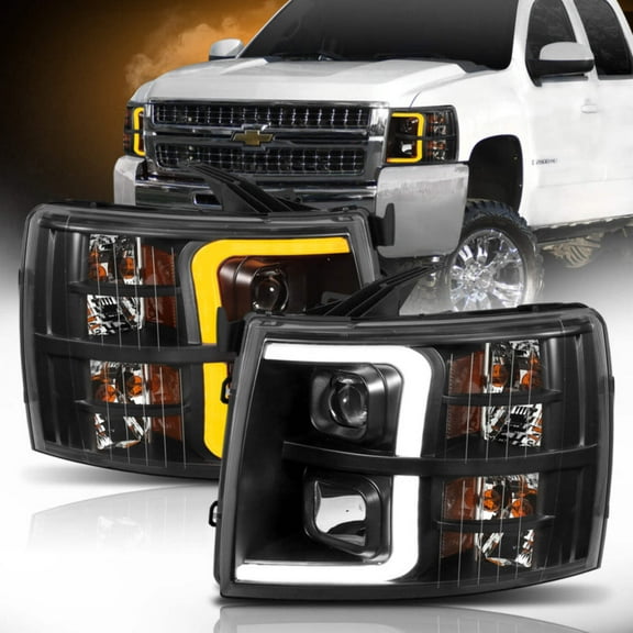 Projector Headlights Fits select: 2007-2013 CHEVROLET SILVERADO