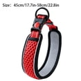 thumbnail image 2 of MKHSQHDG Clearance Adjustable Collar for Small Medium Large Dogs Soft Nylon Padded Collar with Quick Release Buckle Reflective Strip for Night Walks Comfortable Breathable Design for Puppy and Cat, 2 of 5
