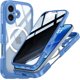 thumbnail image 1 of Funda Magnética de Privacidad para iPhone 17, Protector de Pantalla de Privacidad, Protección de Grado Militar Funda de Cuerpo Completo Anti Peep a Prueba de Golpes de Vidrio  Borde de Silicona, 1 of 8