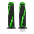 thumbnail image 1 of Kit de cubiertas para manillares de motocicleta Unique Bargains 7/8" 22mm 15/16" 24mm, agarres de aluminio y goma antideslizantes para motocicleta, scooter, bicicleta y ATV, color verde, 1 set, 1 of 1