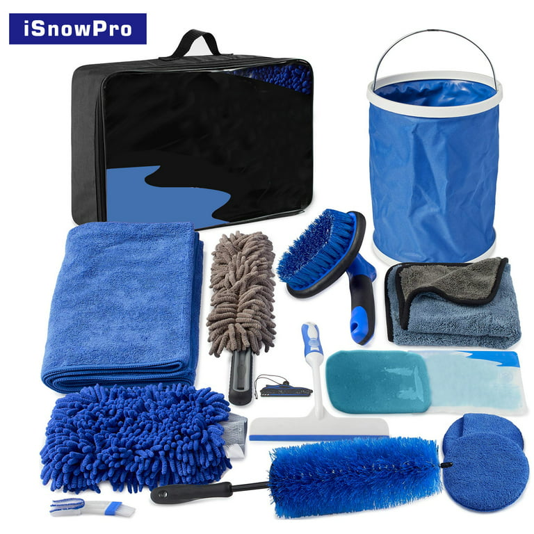 Car Wash Kit (14 Pcs) Car Detailing & Car Cleaning Kit - Car Wash Supplies  Built for The Perfect Car Wash - Complete Car Wash Kit with Bucket
