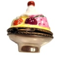 thumbnail image 4 of Bowl of Ice Cream Delight for Collectors Limoges Box Porcelain Figurine, 4 of 9