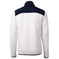 thumbnail image 3 of Men's-Cutter & Buck  White Sporting Kansas City Cascade Eco Fleece Full-Zip Jacket, 3 of 3