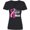 AB-Black, variant on Inktastic Breast Cancer Awareness I Support My Mom with Pink Ribbon Women's V-Neck T-Shirt