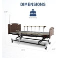 thumbnail image 6 of Zygenair Multi-Adjustable Electric Medical Bed with Height Control, Quiet Motor, and Easy Mobility – Ideal for Home and Care Facilitie, 6 of 7