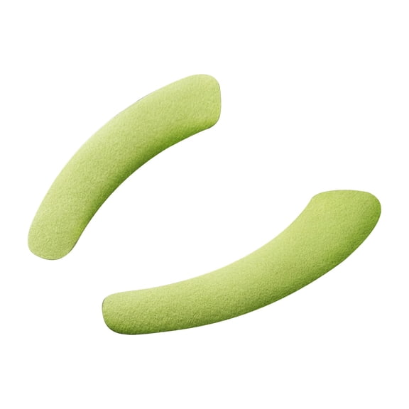 Toilet Seat Cover,1-Pair Cushioned Lid Covers,Soft And Warm Toilet Seat Cover for Warmth and Pressure Relief,Easy-install Self-Adhesive, Non-Slip and Machine Washable,Fits All Toilet Seats(Green2)