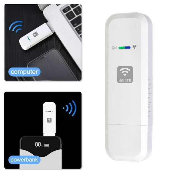 Modem USB 4G et point d'accès Wi-Fi avec carte SIM