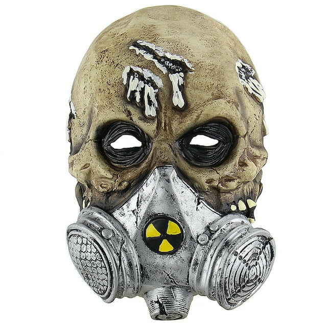 Disfraz integral de látex Mask Scary Skeleton para fiesta de Halloween
