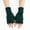 Dark Green, variant on Knitted Fingerless Gloves for Women Winter Thumbhole Wrist Warmer Men Crochet Arm Warmers Hand Mittens