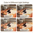 thumbnail image 7 of ODIKA Cowboy Southwestern Border Sunset Motifs Aztec Motif Frame Vintage for Master Suite, California King, Under Bed, Foldable Easy Care, 7 of 7