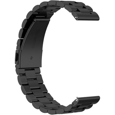 KOMI Watch Strap Stainless Steel Bracelet Replacement Wristband for Men Women Watch Bands 16mm 18mm 20mm 22mm 24mm Black