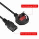 thumbnail image 3 of Para Cable De Alimentación De Enchufe Macho De 3 Pines De 1,8 Metros Para Aire Acondicionado Refrigerador Cocina, 3 of 7