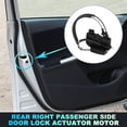 thumbnail image 2 of Actuador de cerradura de puerta eléctrica del lado derecho trasero con cable para Hyundai Azera 11-16 No.814203V000 Negro, 2 of 7