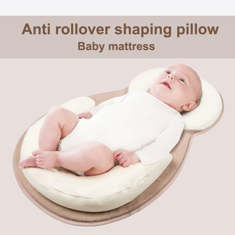 Newborn Baby Head Shaping Pillow Memory Foam Cushion Preventing