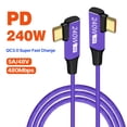 thumbnail image 4 of WINDLAND USB Type-C to C Cable PD 240W Fast Charging Cable for Game Switches Laptop Notebook Phone Charger Cord 480Mbps, 4 of 11