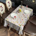 thumbnail image 2 of Various Fruits Tablecloth,Oil Proof Spill Proof Polyester Table Cover for Rectangle Tables,Foldable Table Cloths Cute Tablecloths for Camping Dining Buffet Parties, 2 of 6