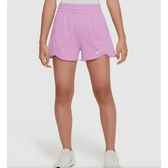 Nike Girls' Dri-FIT Breezy High-Waisted Training Shorts Size XS