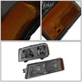 thumbnail image 3 of Faros delanteros DNA Motoring HL-OH-CS03-4P-SM-AM para Chevy Silverado/Avalanche 2003-2006, 3 of 6