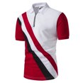 thumbnail image 1 of Qiopertar Liquidation à Moins de 5$ Mode Personnalité Chemise Décontractée Slim à Manches Courtes Imprimée Col Rabattu en Liquidation Offres d'Accès Anticipé, 1 of 6