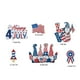 thumbnail image 3 of pstuiky Imanes para refrigerador de garaje del Día de la Independencia decoración interior y exterior del Día de la Independencia pegatinas para decoración del hogar del Día de la Independencia., 3 of 7