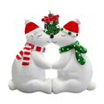 thumbnail image 1 of Adornos navideños, adornos colgantes de Navidad para personas mayores, colgante personalizado, adornos familiares, D, 1 of 3