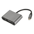 thumbnail image 1 of C 5 In 1 Docking Station Type C To VGA 4K HD Multimedia Interface 3.5mm USB3.0 87W PD Aluminum Alloy For Phone Computer, 1 of 8