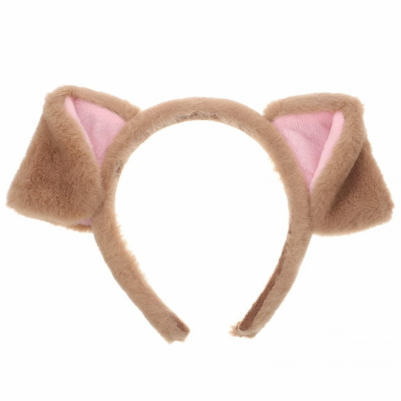 TELOLY Dog Ears Headband Animal Party Headband Cosplay Costume Accessory Dress Up Prop