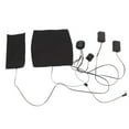 thumbnail image 3 of HLONK Adjustable Electric Heating Pad with 3-Level Heat & Dual Motor Vibrating Massage Functionality, 3 of 8