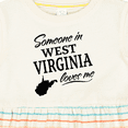 thumbnail image 4 of Inktastic Someone in West Virginia Loves Me Girls Baby Dress, 4 of 5