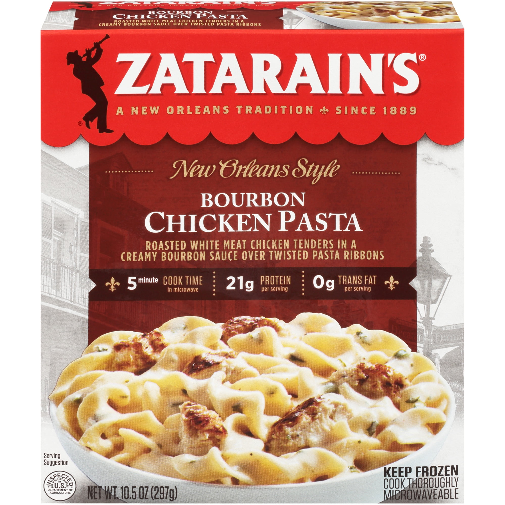Zatarain's Bourbon Chicken Pasta Bowl, 10.5 oz