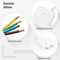 thumbnail image 2 of Smart Home Water Leakage Sensor WiFi 2.4GHz Flood Water Leak Detector, Water Flow Alarm Warning Wireless Phone Reminder via App Notifications, Low Battery Reminder, 2 of 6