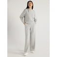 thumbnail image 2 of Scoop Women’s and Women’s Plus Ultimate Scubaknit Seamed Sweatpants, Sizes XS-4X, 2 of 5
