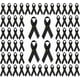thumbnail image 1 of 2 00 piezasCinta con imperdibles, alfileres de concienciación sobre el cáncer, broche de cinta para fiestas, eventos, decoración de ropa, 1 of 5