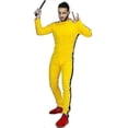 thumbnail image 1 of Adults One Piece Jumpsuit Costume Yellow Kungfu Uniforms Halloween Costume, 1 of 2