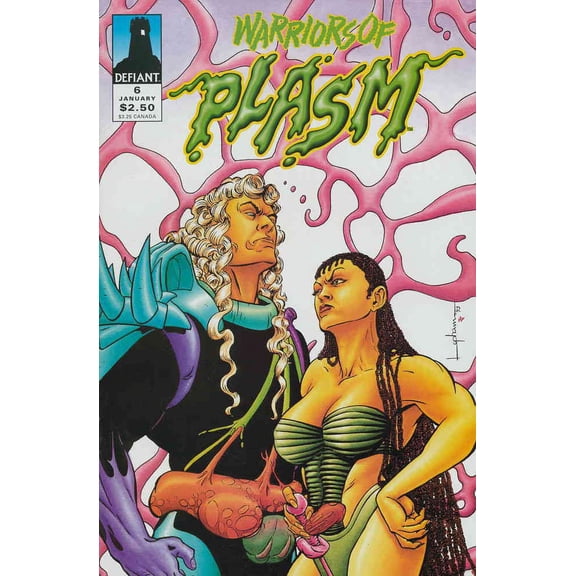 Warriors of Plasm #6 VF ; Defiant Comic Book