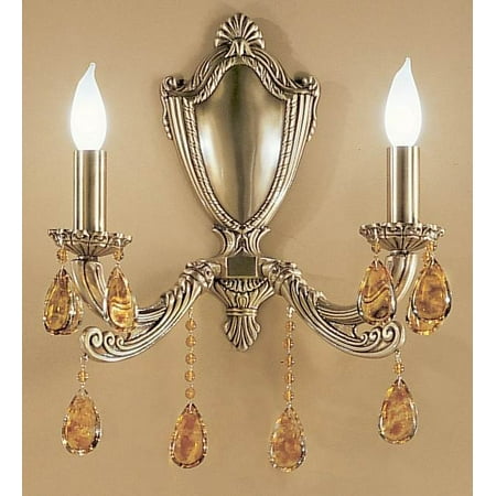 06 Flemish Finish - Palatial Wall Sconce in Flemish Bronze Finish
