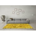 thumbnail image 3 of Ahgly Company Indoor Rectangle Persian Yellow Traditional Area Rugs, 4' x 6', 3 of 4