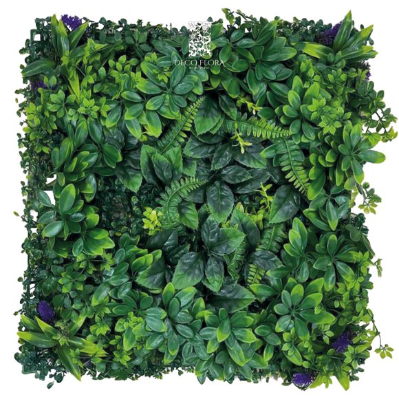 Muro verde Panel Decorativo DELUXE SELVA TROPICAL 8pz 50x50 2m2
