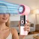 thumbnail image 5 of 100Speed Ice Compress Handheld FanUSB Rechargeable Portable Fan Quiet Ice Fan For Outdoor Sports Daily Office Use, 5 of 6